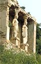 Temple de jardin dit temple d'Hercule. La façade sud. Vue d'ensemble depuis l'ouest.
