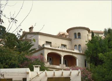 Maison. Façade antérieure. Robert Delrue architecte. Vers 1950.