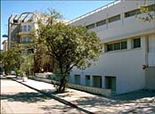 Vue d'ensemble de la façade nord.