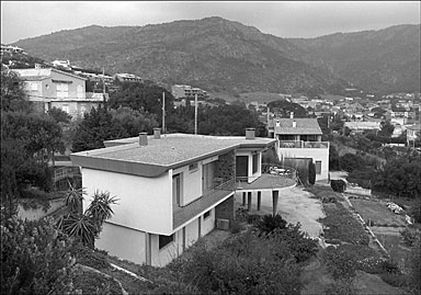 Vue perspective depuis le sud.