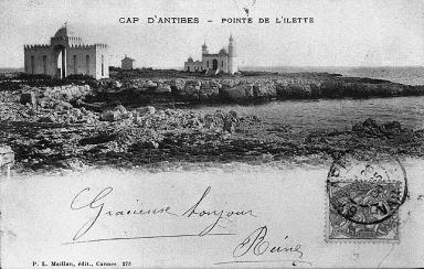 Pointe de l'Ilette. Vue prise du nord-ouest peu après la construction.