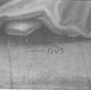 Détail : signature.