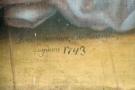 Détail : signature.