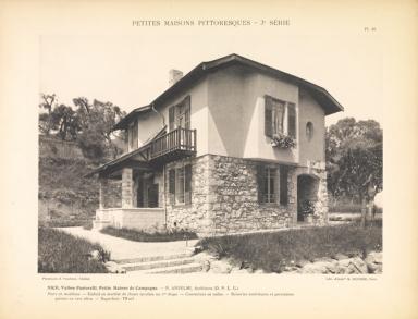 NICE. Vallon Pastorelli. Petite Maison de Campagne. - N. ANSELMI, Architecte (D.P.L.G.)