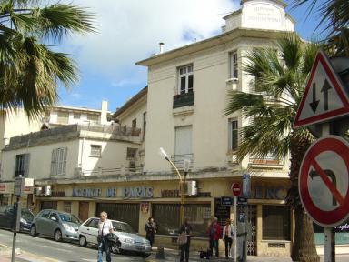 Vue d'ensemble de la façade nord.