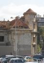 L'élévation ouest de la gare du Sud, détail.