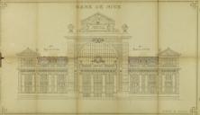 Gare de Nice / N1 Projet avec tabatires [finalement ralis sans les tabatires] - N2 Projet avec lucarnes