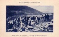 Beauvezer - Basses Alpes. Messe ,pour les Bergers  Chalufy (2000m d'altitude) [vers 1920]