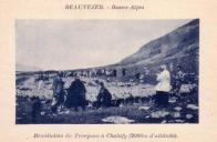 Beauvezer - Basses Alpes. Bndiction du Troupeau  Chalufy (2000m d'altitude) [vers 1920]