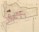 Plan cadastral de la commune de Thorame-Basse, 1827, section Fu, parcelle 74.