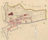 Plan cadastral de la commune de Thorame-Basse, 1827, section Fu, parcelle 36.