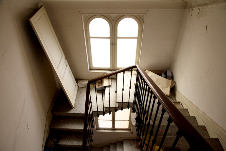 Vue de la cage d'escalier.