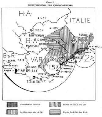 [Rle du port d'Antibes dans la] redistribution des hydrocarbures.1962