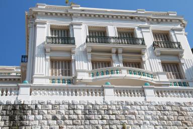 Palais Miramar, façade terrasse et maritime.@Palais Miramar, façade terrasse et maritime.