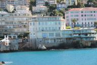 Vue du restaurant La Rserve depuis la mer.