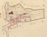 Plan cadastral de la commune de Thorame-Basse, 1827, section Fu, parcelle 54.