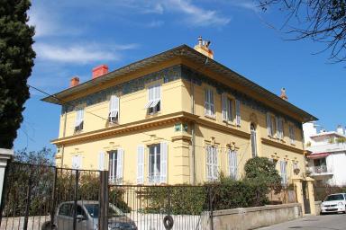 Villa Vermorel, vue du boulevard du Mont-Boron