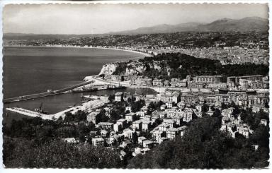 Vue générale du Mont Boron.