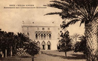 La Villa Vigier durant la Premire Guerre mondiale.