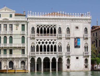 La Casa d'Oro sur le Grand Canal  Venise.