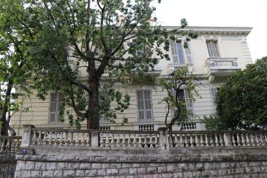 Vue de la façade latérale orientale