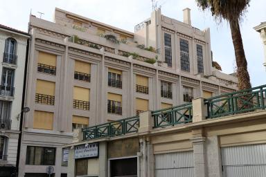 Vue partielle de la façade urbaine, plus au sud-ouest