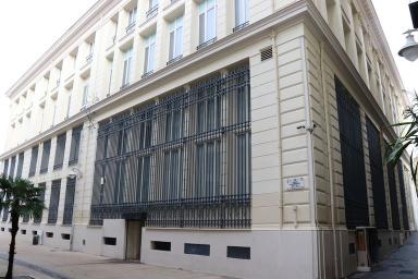 Vue de la façade arrière, au sud