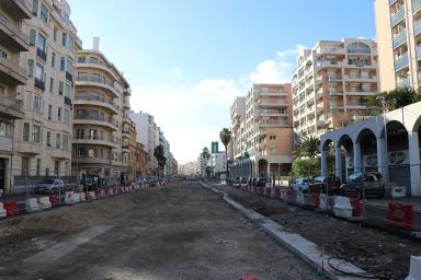 Vue en direction de l'ouest dans sa partie occidentale