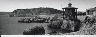 Nice - Le Lazaret et ruines de l'ancienne poudrire. 1873