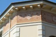 Villa La Sierroise, détail de la frise. Parcelle KI0142.