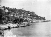 Extrmit orientale de Nice : Villa Lefvre et sa caverne maritime, Chteau de Montboron en 1907