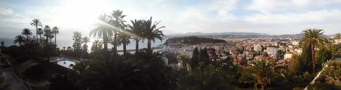 Panorama sur Nice depuis un appartement des Rsidences du Parc Haussmann.
