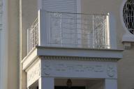 Détail constructif d'un balcon