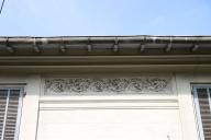 Détail de couronnement de la deuxième maison