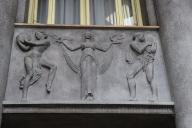 Détail d'un décor de table sculptée