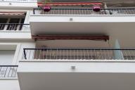 Dtail d'un balcon avec garde-corps