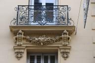 Dtail d'un balcon isol type