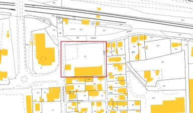 Extrait cadastral de la commune La Penne-sur-Huveaune, section AB, chelle d'origine 1/1250e.