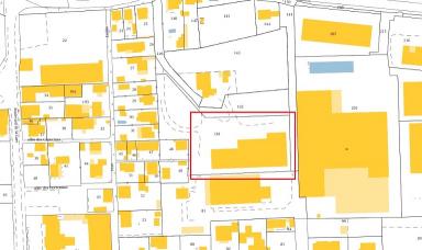 Extrait cadastral de la commune La Penne-sur-Huveaune, section AB, chelle d'origine 1/1250e.