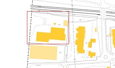 Extrait cadastral de la commune La Penne-sur-Huveaune, section AB, chelle d'origine 1/1250e.