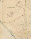 Plan cadastral de la commune de Thorame-Basse, 1827, section D, parcelles 381-382.