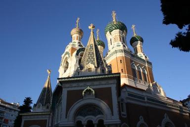 Cathdrale orthodoxe Saint-Nicolas, Nice.@Cathdrale orthodoxe Saint-Nicolas, Nice.