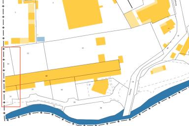 Extrait cadastral de la commune Aubagne, section DW, chelle d'origine 1/1250e.