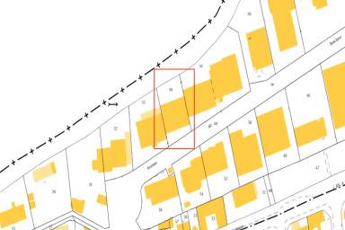 Extrait cadastral de la commune de La Penne-sur-Huveaune section AI échelle d'origine 1/1250