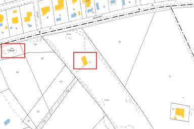 Extrait cadastral de la commune Roquefort-la-Bdoule section AS, chelle d'origine 1/1250