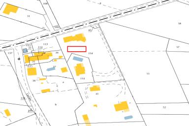 Extrait cadastral de la commune Roquefoert-la-Bdoule section AR, chelle d'origine 1/1250