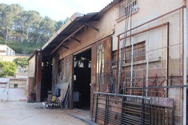 Façade de l'usine de serrurerie-ferronnerie actuelle Cassis-Ferronnerie