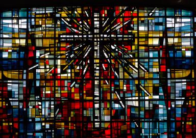 Dtail de la partie centrale haute (croix), 1963.