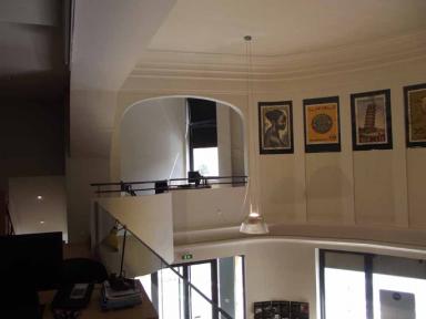 Ancien cinéma Idéal, un des balcons latéraux, cliché 2019