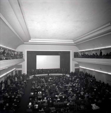 La salle du cinéma Variétés en 1971